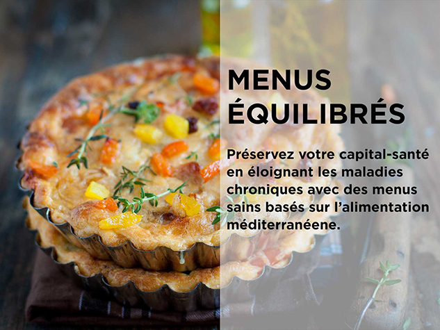 Menus de la semaine équilibrés pour bien manger (1300 recettes)