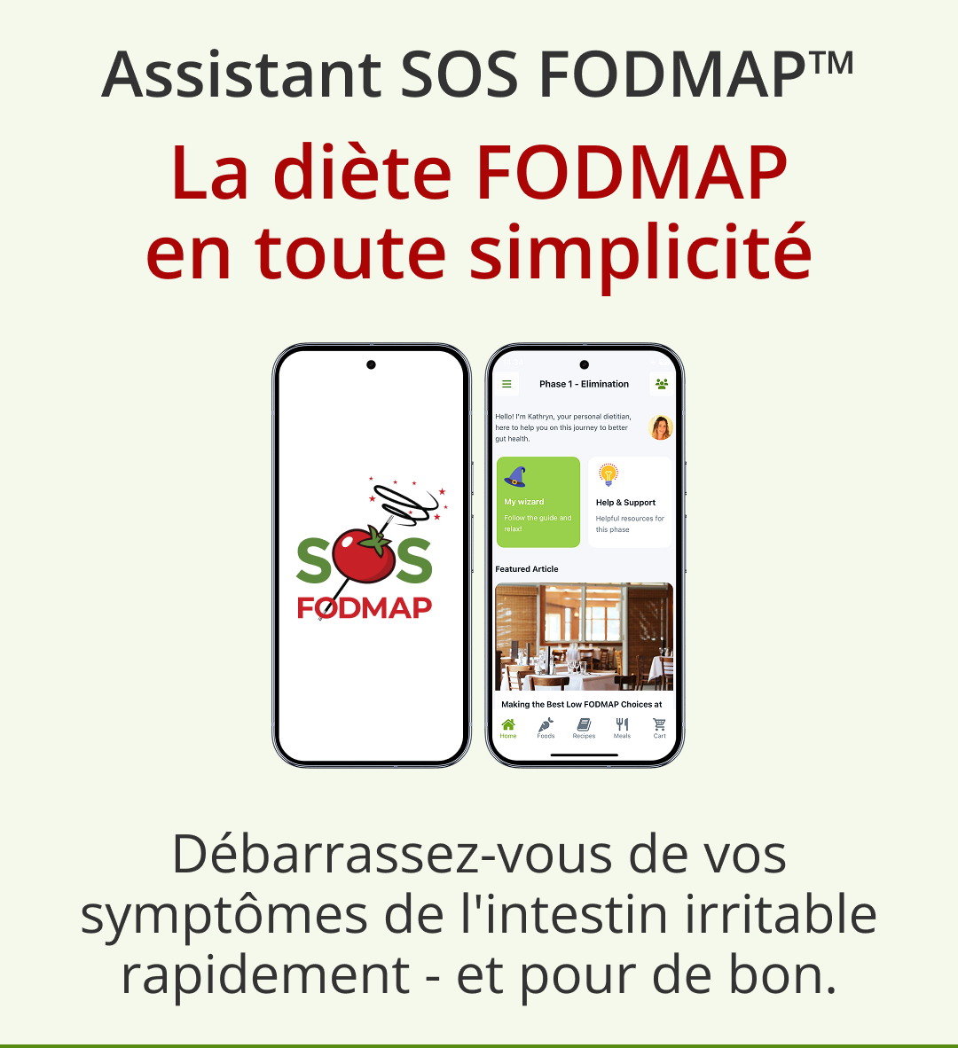 Assistant SOS FODMAP