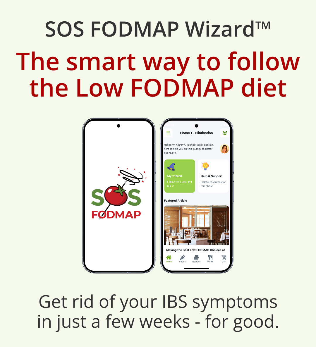 SOS FODMAP Wizard